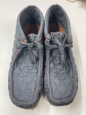 Clarks‎ Originals quilted tanker nylon Wallabee boots